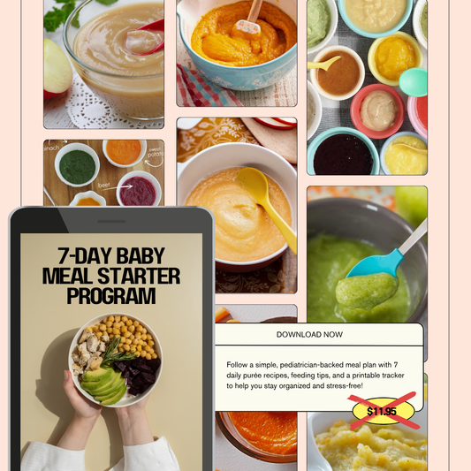 7-Tage-Starterprogramm für Babymahlzeiten